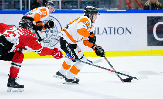 Karlskronas Bobbo Petersson och Örebros Anton Hedman