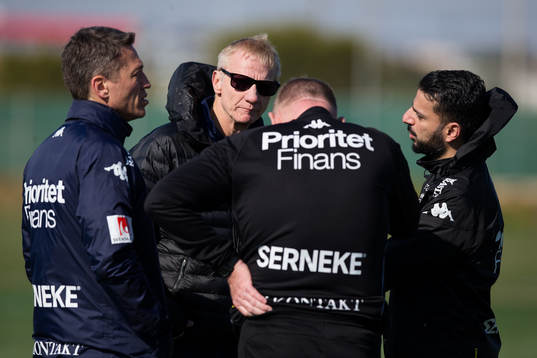 IFK Göteborgs sportchef Mats Gren, chefsscout Olle Sultan,