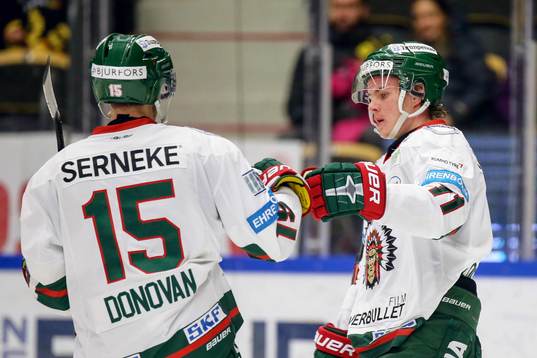 Frölundas Victor Olofsson jublar