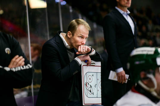 Frölundas assisterande tränare Johan Lundskog