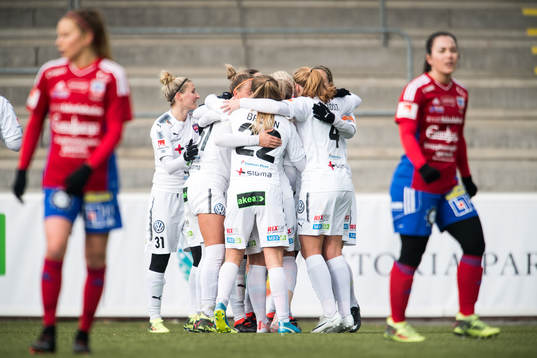 Rosengårds Sanne Troelsgaard jublar