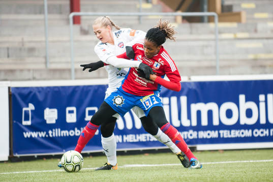 Rosengårds Lisa-Marie Karlseng Utland och Vittsjös Osinachi Ohale