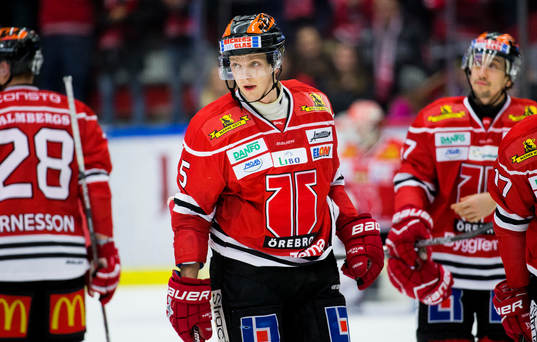 Örebros Gustav Backström deppar