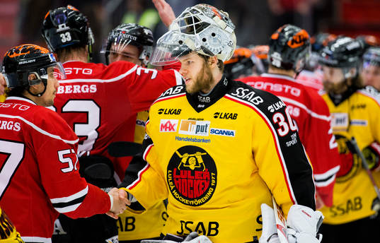 Luleås målvakt Filip Gustavsson