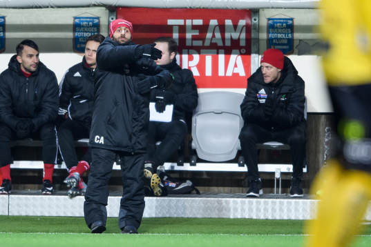 Skövdes tränare Charbel Abraham