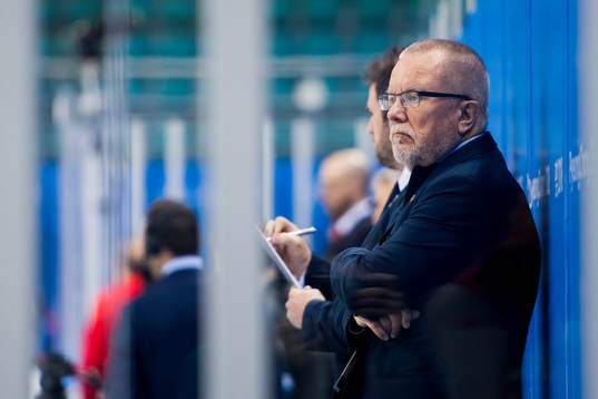 Leif Boork, head coach of Sweden