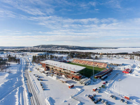 vy över Jämtkraft Arena
