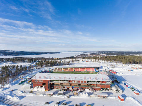 vy över Jämtkraft Arena