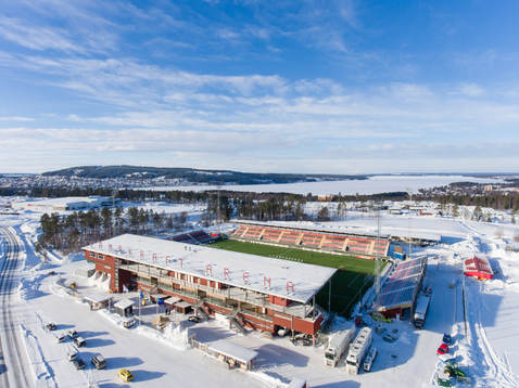 vy över Jämtkraft Arena