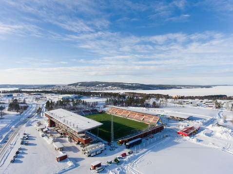 vy över Jämtkraft Arena