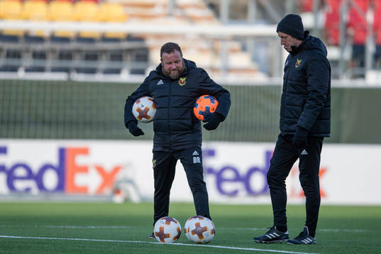 Östersunds assisterande tränare Billy Reid och tränare