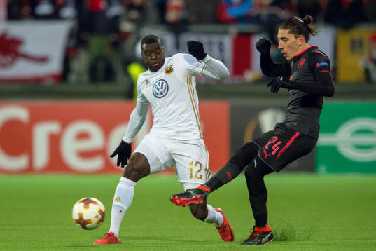 Östersunds Ken Sema och Arsenals Hector Bellerin