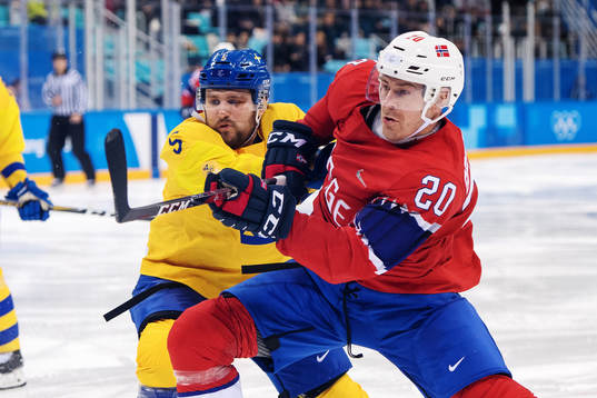 Mikael Wikstrand of Sweden and Anders Bastiansen of Norway