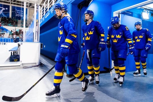 Johanna Olofsson, Johanna Fällman, Emma Nordin and Erika