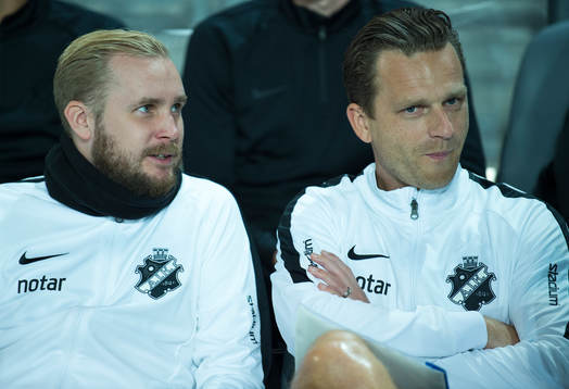 s assisterande tränare Patric Jildefalk och assisterande