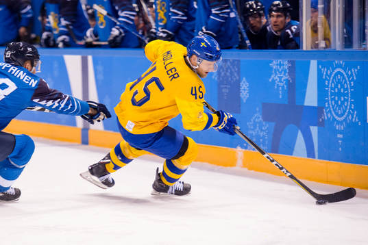 Joonas Kemppainen of Finland and Oscar Möller of Sweden in