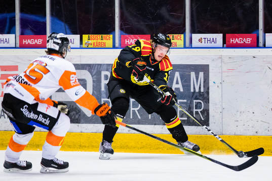 Brynäs Ludvig Nilsson och Karlskronas Carl Persson