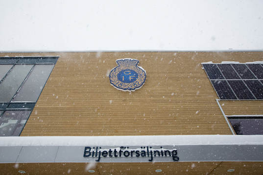 Snökaos utanför Gavlevallen