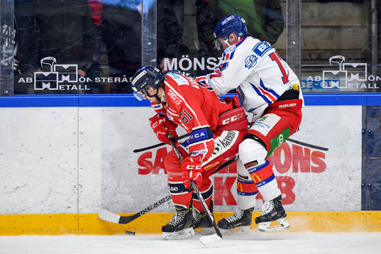 Västerviks Emil Wahlberg och Oskarshamns Jonas Engström