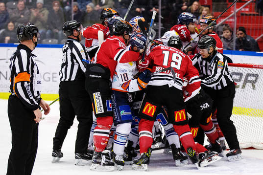 Kamp framför Örebros mål