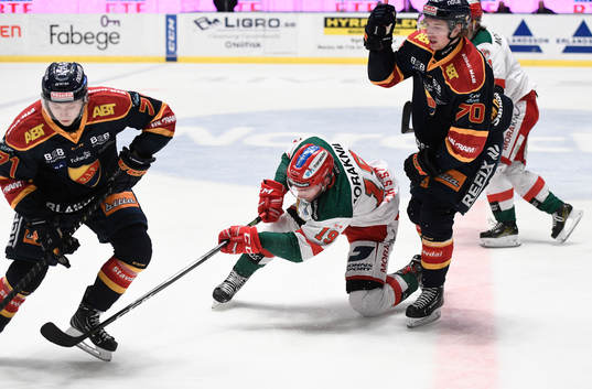 Djurgårdens Jonathan Davidsson och Marcus Davidsson