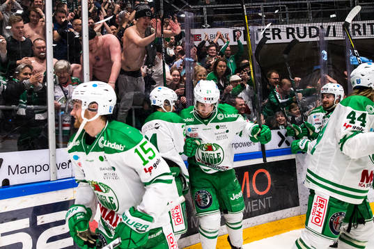 Rögles Simon Ryfors , Kevin Gagné och Daniel Sylwander