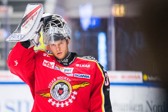 Luleås målvakt Filip Gustavsson