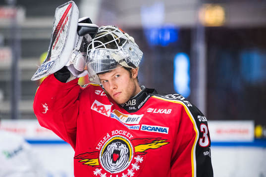 Luleås målvakt Filip Gustavsson
