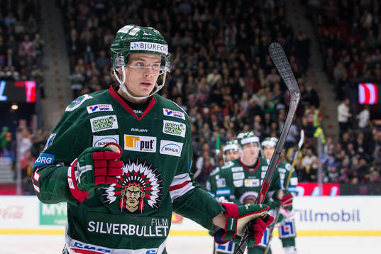 Frölundas Victor Olofsson jublar