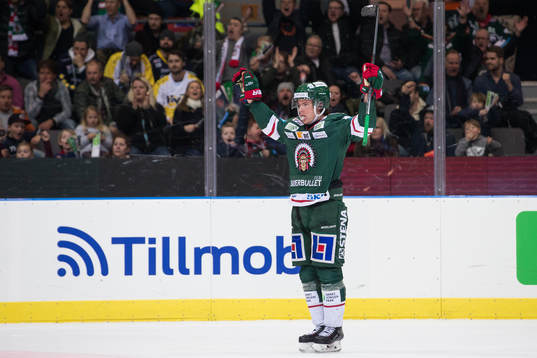 Frölundas Victor Olofsson jublar