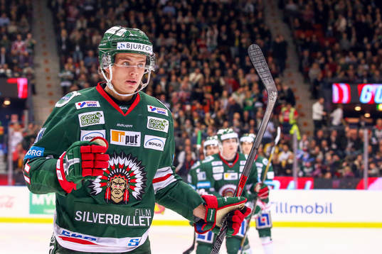 Frölundas Victor Olofsson jublar