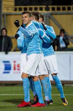 Malmö FFs Alexander Jeremejeff jublar