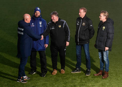 Tränare Tony Martinsson, ledare för fotbollsakademin