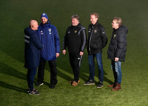 Tränare Tony Martinsson, ledare för fotbollsakademin