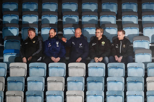 Tränare Tony Martinsson, ledare för fotbollsakademin