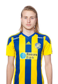 Eskilsminnes Oliver Åkerman poserar för ett porträtt den 8 mars 2018 i Helsingborg.