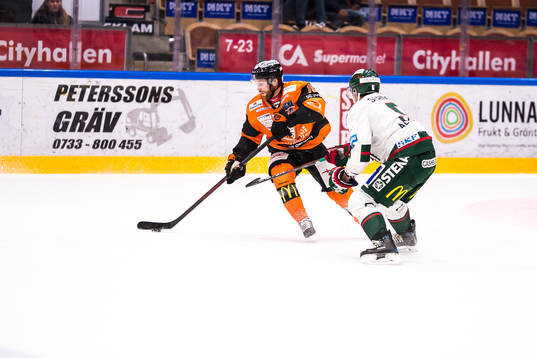 Karlskronas Mattias Guter och Frölundas Adam Almqvist