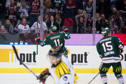 Frölundas Victor Olofsson jublar