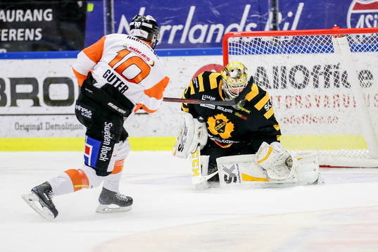 Skellefteås målvakt Gustaf Lindvall