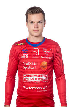 Tvååkers Albin Winbo poserar för ett porträtt den 13 mars 2018 i Tvååker.