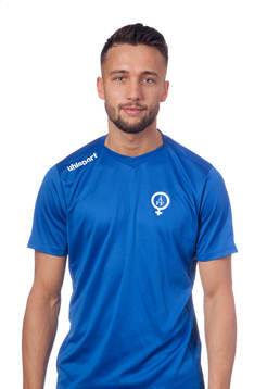 Åtvidabergs Dardan Mustafa poserar för ett porträtt den 15 mars 2018 i Åtvidaberg.