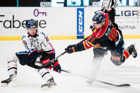 Linköpings Jacob Lilja och Djurgårdens Calle Ridderwall