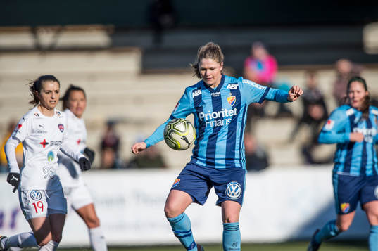 Djurgårdens Kim Sundlöv mot Rosengårds Iva Landeka