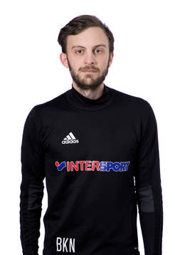 ThorenGruppens assisterande tränare Benjamin Kinnunen Nassiri poserar för ett porträtt den 19 mars 2018 i Umeå.