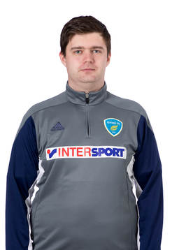 Umeås sjukgymnast Tobias Söderberg poserar för ett porträtt den 19 mars 2018 i Umeå.