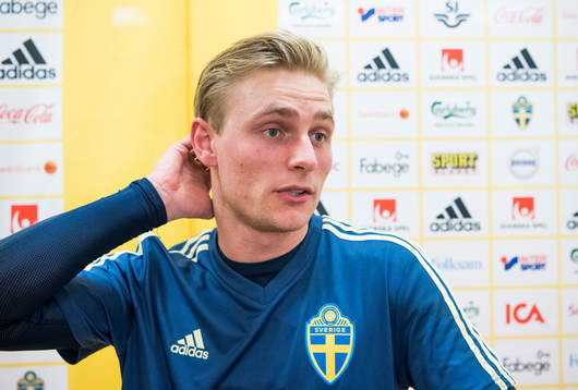 Sveriges målvakt Jacob Rinne