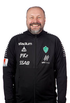 Brages målvaktstränare Peter Kristoffersson poserar för ett porträtt den 20 mars 2018 i Borlänge.