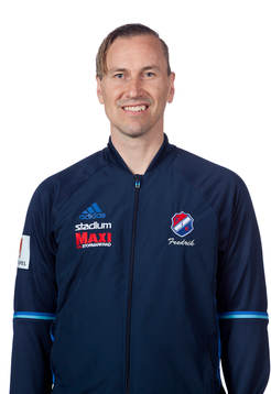 Kvarnsvedens huvudtränare Fredrik Bengtsson poserar för ett porträtt den 20 mars 2018 i Borlänge.