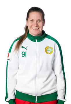 Hammarbys Caroline Forsgren poserar för ett porträtt den 21 mars 2018 i Stockholm.