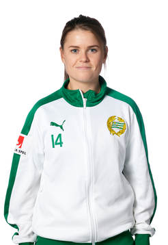 Hammarbys Hanna Lundqvist poserar för ett porträtt den 21 mars 2018 i Stockholm.